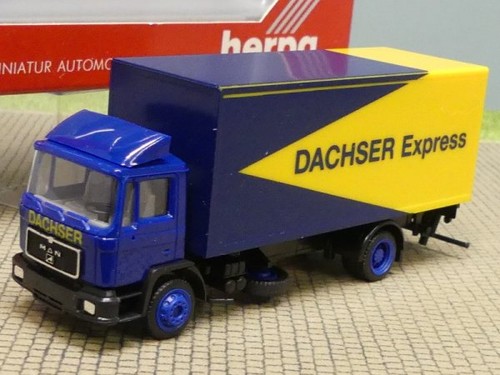 Herpa man f90 - dachser, mit