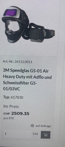 Speedglas schweißhelm - g5-01,