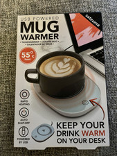 Satzuma USB-betriebener Tassenwärmer, hält Ihr Getränk warm auf Ihrem Schreibtisch, schnelle Erwärmung