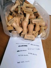 DDR Stempel Holzstempel Mehrwertsteuer Betrieb Steuer Deutsche Post