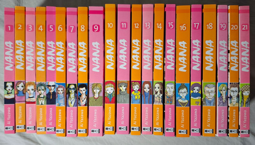 Nana manga band 21 - nana, 1-21