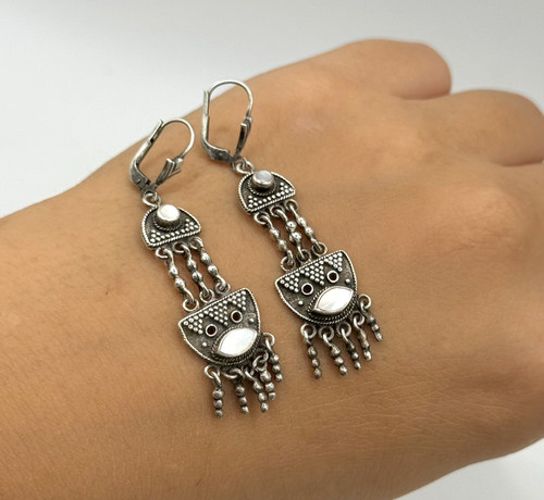 835 silber ohrringe - ohrringe, vintage