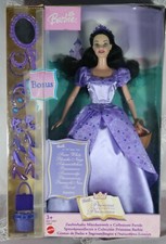Princess Barbie Series Europe 2003 Schneewittchen Barbie + Accessories Rar
