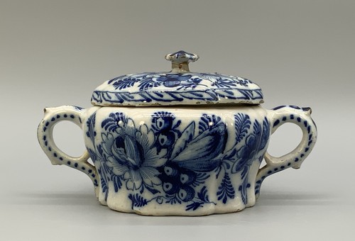 Englischer delfter posset topf - posset,