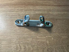 Lippklampe / Edelstahl / A4 / Bug / Heck / 100x20x24mm / Klampe / Steg / Kasko