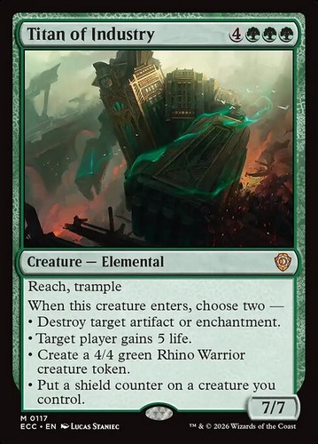 Mtg titan industry - *mtg:, of