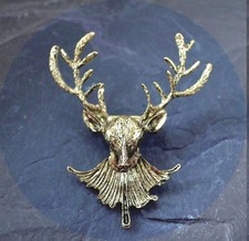 Anstecknadel Trachenhirsch Wies'n Oktoberfest Trachtenbrosche Trachtenschmuck 