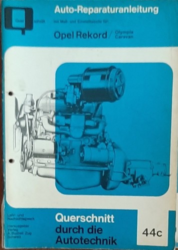 Opel olympia rekord - opel, caravan