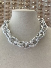 Statement Kette Damenkette Gliederkette Collier Modeschmuck Halskette Armband