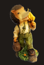 Mecki Figur Hartplastik original 60er einwandfrei 25x11x14 - putzig!