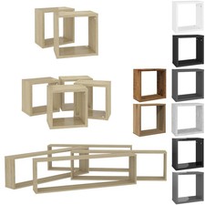 2/4/6er Wandregal Hängeregal