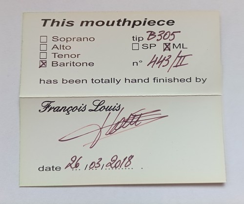Francois louis bariton sax - francois,