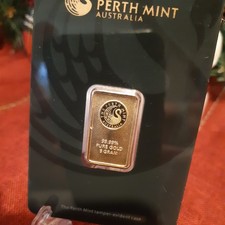 Perth Mint 5G Goldbarren im