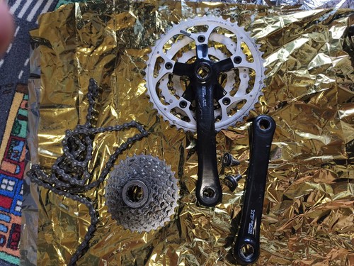 Kurbelgarnitur shimano - shimano, lx