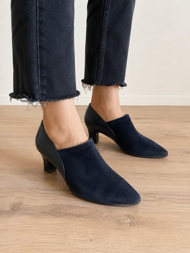 Blaue wildlederpumps von - blaue,