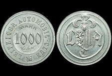 WERTMARKE: 1000 Mark, Alu