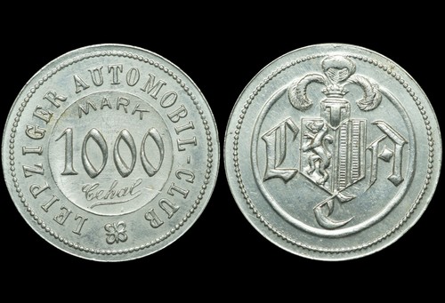 Wertmarke 1000 mark alu - wertmarke:,