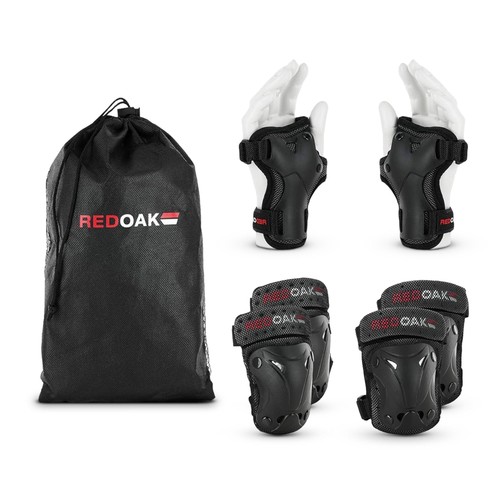 Protektoren set 7tlg knie - 7tlg., knie-