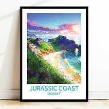 Dorset Strandleben Reisedruck