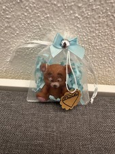 Gastgeschenk Magnet Bär Hochzeit Taufe Kommunion Konfirmation in Organzabeutel