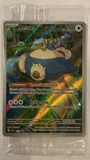 Pokemon Relaxo Art Rare | Deutsch SVP DE 051 Black Star Promo Pokemon 151 Sealed