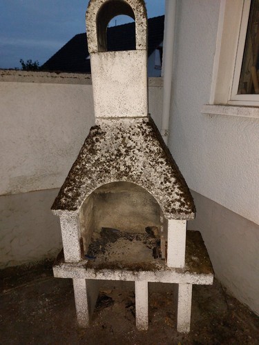 Freistehender grillkamin aus - freistehender,