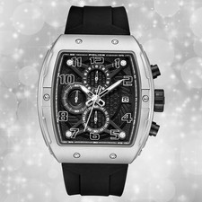 Police Herrenuhr Silikon schwarz Police Coswig Armbanduhr UPOO0063101