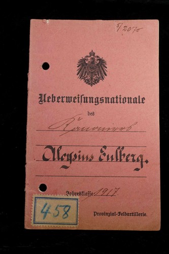 Ww1 militärpaß feld - militärpaß, feld.