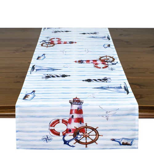Tischläufer maritim mit - tischläufer,