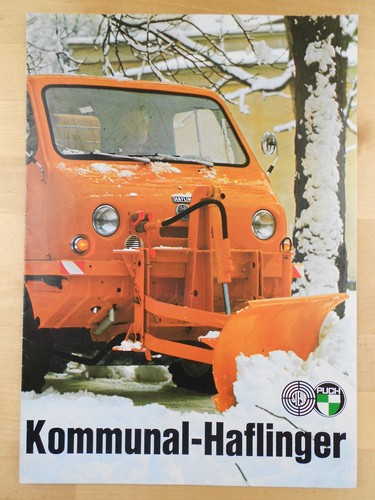 Steyr puch kommunal - kommunal, haflinger