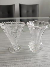  2 Kristall Vasen Klein H. 9,5cm  Nachtmann, Hofbauer 