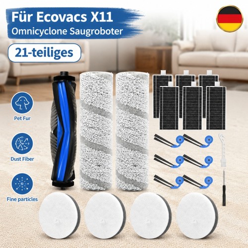 21x zubehörset für ecovacs - zubehörset,
