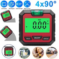 LCD Magnet Digital Winkelmesser Winkelmessgerät Neigungsmesser Inklinometer