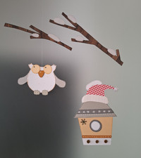 Fensterbild- Tonkarton-