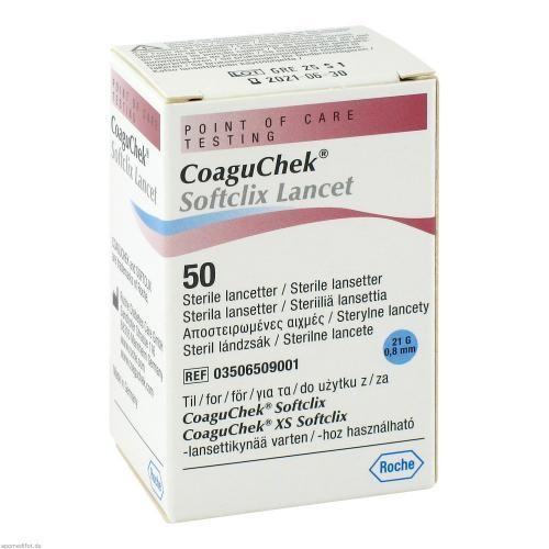 Coaguchek softclix lancet - softclix,