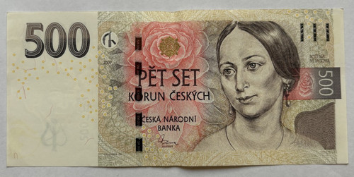 Tschechien 500 korun banknote - 500,