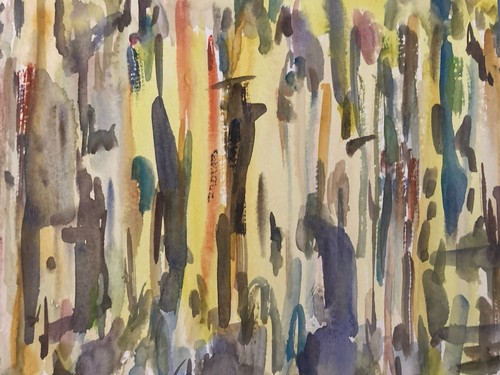 Abstrakte malerei gouache - malerei,