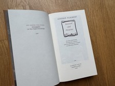 Gustave Flaubert Bouvard und Pécuchet Die andere Bibliothek LEDERAUSGABE Nr. 590