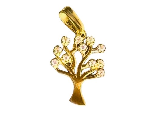 Lebensbaum anhänger gold 333 - lebensbaum,