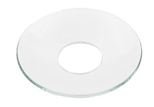 Glas-Kerzenmanschette (Bobeche