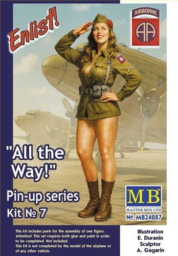 Master box 24087 pin - master, pin-up