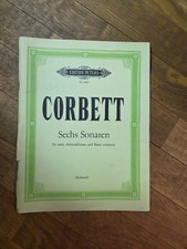 Notenheft Corbett Sechs