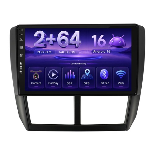 Gps 64gb autoradio carplay - 64gb,