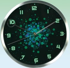 Tolle Designer Wanduhr Galaxy