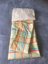 Garnitur Bettwäsche, Microfaser Satin, Novitesse mit Spannbettlaken