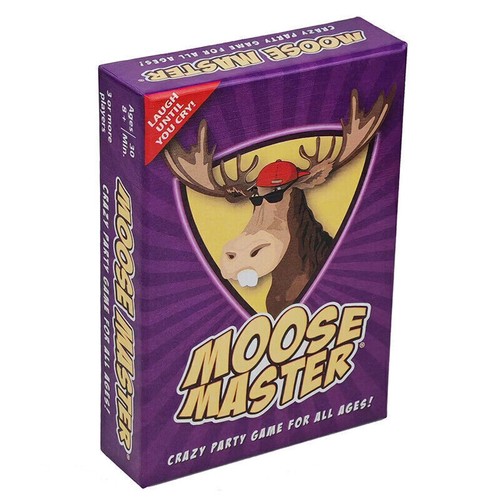 Moose master party card game - master,