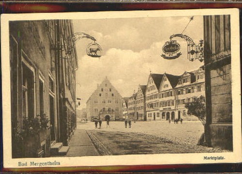 Bad mergentheim marktplatz - mergentheim,