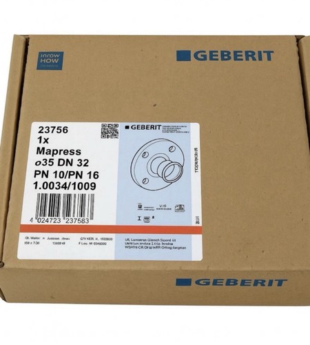 Geberit mapress flansch - geberit,