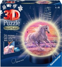 Ravensburger Puzzle Nachtlicht Pferde am Strand 72 Teile 11843