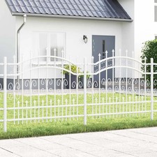 Gartenzaun KAMPEN Weiß